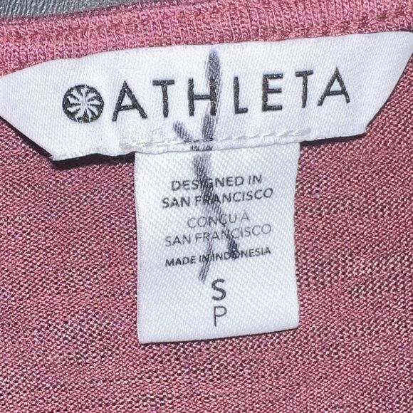 Athleta Breezy Wrap Tank Size Small GUC - Picture 4 of 5